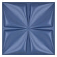 Art3d Navy Blue 3D Wall Panel PVC Flower Design Cover 32 Sqft, for Interior Wall Decor in Living Room,Bedroom,Lobby,Office,Shopping Mall MEGA