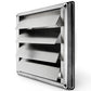 calimaero VKE 4" Inch Dryer Vent Cover Outdoor Stainless Steel Grille Dryer Vent Exterior Wall Vent Moving Flaps Ebuystt