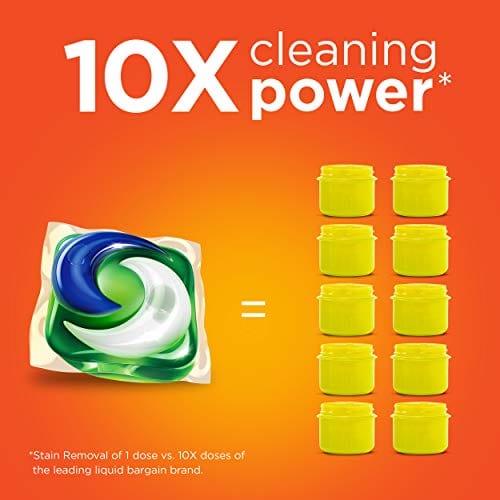 Tide PODS 3 in 1 HE Turbo Laundry Detergent Pacs, Spring Meadow Scent, 81 Count Tub - Packaging May Vary: Health & Personal Care ebuystt