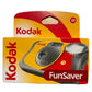 kodak 3920949 Fun Saver Single Use Camera with Flash (Yellow/Red) Kodak