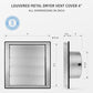 calimaero VKE 4" Inch Dryer Vent Cover Outdoor Stainless Steel Grille Dryer Vent Exterior Wall Vent Moving Flaps Ebuystt