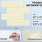 Art3d Peel and Stick Subway Tile, Faux Ceramic Tile (14x12, Thicker Version) MEGA