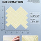 Art3d Herringbone Peel and Stick Backsplash Tiles (10 Tiles, Thicker Version) MEGA