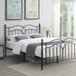 Klossen Metal Queen Bed Black - 422763Q A-Z Store Nadia