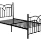 Klossen Metal Twin Bed Black - 422763T A-Z Store Nadia