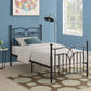 Klossen Metal Twin Bed Black - 422763T A-Z Store Nadia