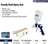 Tool Craft Gravity Spray Paint Gun - TC4839