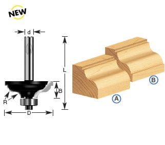 TIMBERLINE ROUTER BIT # 450-70 MEGA