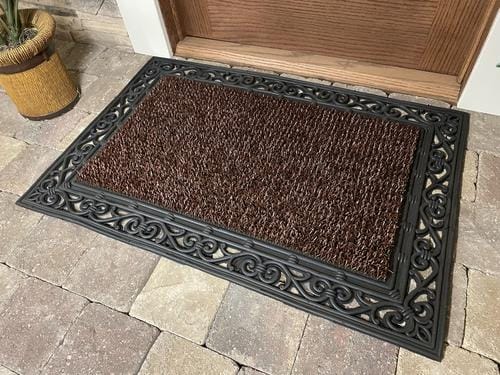 CleanMachine AstroTurf Doormat 23x5 inch x35.25 inch Made of Astroturf Easy to clean Shake out dirt Wash with garden hose Resist mildew/moisture-892179-0815448016014