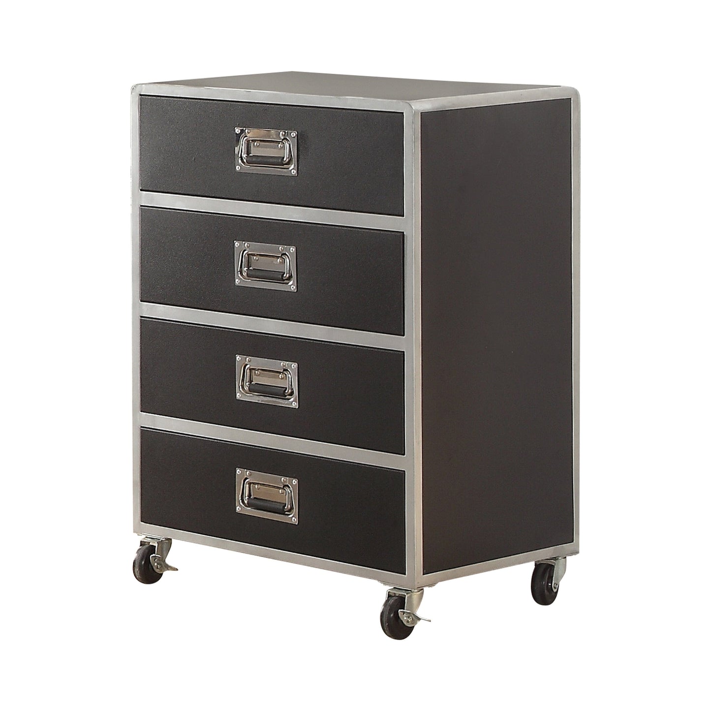 LeClair 4-Drawer Chest Black - 460285 A-Z Store Nadia