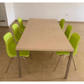Plastic Stacking Chairs with Metal Legs, ideally for Commercial or Residentials, chair can be placed in Restaurants, Dining Cabins, Dinning Room, Kitchen, Bedroom Side Chair, Indoor Porch -  PSC01 ebuystt