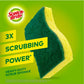 3M Scotch Brite Heavy Duty Sponge 9 Units   Scrubbing sponges with high resistance. Suitable for powerful scrubbing to remove adhering dirt-277123 Hannah's Variety Store