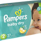 PAMPERS BABY DRY SIZE 1 44CT - PBDS1 Pie's Variety Store