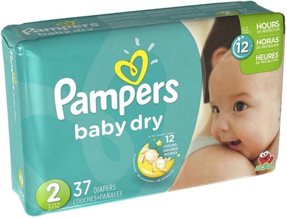 PAMPERS BABY DRY SIZE 1 44CT - PBDS1 Pie's Variety Store