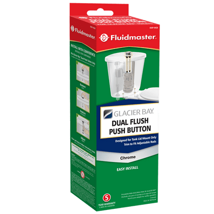 Fluidmaster Button Flush Dual Cp - 48MM #800P-48 /  58MM #800P-58