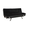 Odel Upholstered Sofa Bed With Bluetooth Speakers Black Collection: Odel SKU: 500187