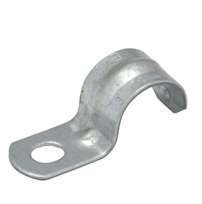 EMT Clamp, 1.20MM, One Hole, Snap On, Zinc Plated - RL-511 MEGA