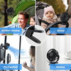 ATEngeus USB Fan, Rechargeable Portable Fan, Clip on Fan, Battery Operated Fan, 3 Speeds, 5000mAh USB Desk Fan, 720°Rotation, Sturdy Clamp for home, Camping, Treadmill and car