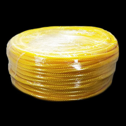 Reinforced Gas Hose, Yellow, 3/8