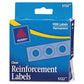 Avery Hole Reinforcements, White, 1000/Pack, PK - AVE05720 : Paper Reinforcements : Office Products ebuystt