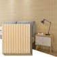 Art3d Slat Wall Panel, 3D Fluted Textured Panel 12-Tile 19.7 x 19.7in. - Oak MEGA