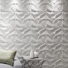 Art3d PVC 3D Wall Panels, Plastic Decorative Wall Tile in White 12-Pack