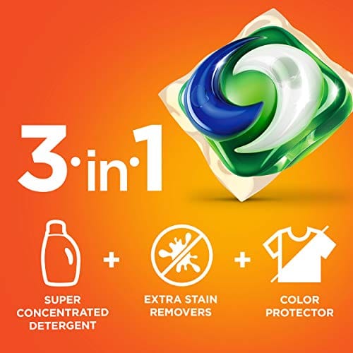 Tide PODS 3 in 1 HE Turbo Laundry Detergent Pacs, Spring Meadow Scent, 81 Count Tub - Packaging May Vary: Health & Personal Care