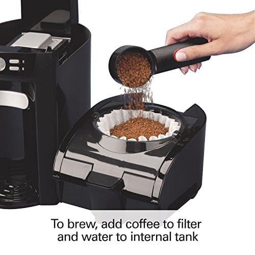 Hamilton Beach 6-Cup Coffee Maker, Programmable Brewstation Dispensing Coffee Machine (48274)