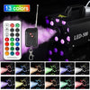 Upgraded Fog Machine Smoke Machine with 13 Colorful 8 Led Lights, 500W and 2000CFM Fog with Wired Wireless Remote Controls, Perfect for Indoor Outdoor Wedding, Halloween, Party and Stage Effect