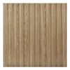 Art3d Slat Wall Panel, 3D Fluted Textured Panel 12-Tile 19.7 x 19.7in. - Walnut