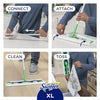 Swiffer Sweeper Dry + Wet XL Sweeping Kit, 1 Sweeper, 8 Dry Cloths, 2 Wet Cloths