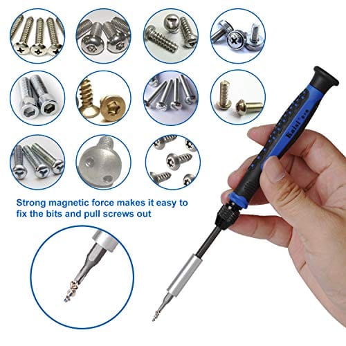 Computer Repair Kit - 136 in 1 Electronics Repair Tool Kit Professional Precision Screwdriver Set Magnetic Drive Kit with Portable Bag ebuystt