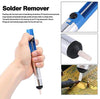 Metal Desoldering Pump, Solder Sucker - Desoldering Vacuum Pump Solder Remover The solder sucker can be used for broad place, which the solder wick can be used for small-50B410