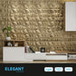 Art3d Textures 3D Wall Panels Wood Diamond Design for Interior Wall Decor Pack of 12 Tiles 32 Sq Ft (PVC) MEGA