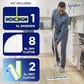 Swiffer Sweeper Dry + Wet XL Sweeping Kit, 1 Sweeper, 8 Dry Cloths, 2 Wet Cloths Swiffer