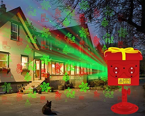 🎄New!!🎄 Christmas Projector Lights Outdoor l 8 Pattern Option with Remote  Control - Christmas Lights - Homestead, Florida, Facebook Marketplace