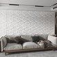 Art3d A10041 Decorative PVC 3D Wall Panels, 32 Square Feet, Wave 4 MEGA