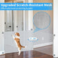 78 Inch Extra Wide Retractable Baby Gate for Large Opening Child Safety Indoor/Outdoor Retractable Mesh 34" Tall for Doorways, Stairs, Hallways, Gray EBUYSTT