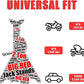 BIG RED AT42002R Torin Steel Car Jack Stands: 2 Ton (4,000 lb) Capacity, Red, 1 Pair EBUYSTT