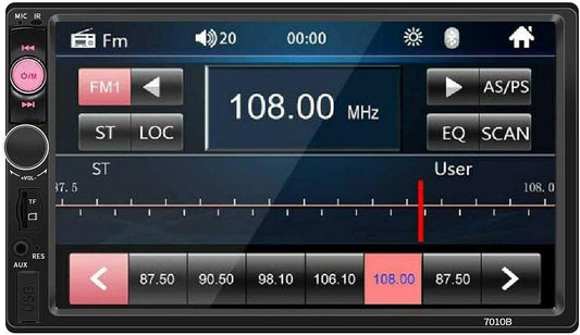Universal Cassette 7.2 inch Touch, Android Phone Viewer and Player and Control on the DVD Screen    is an ideal addition to your car and vehicle’s electronic devices collection  -‎7010-B Hannah's Variety Store