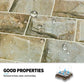 Art3d 10-Sheet Peel and Stick Subway Backsplash, 12 in. x 12in. Stone Design MEGA