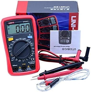 Uni-T UT33C+ Palm Size Digital Multimeter The new generation UT33+ series redefines the performance standards for entry-level digital multimeters. Our innovative industrial design ensures that these products can withstand 2 meters drop-UT33C+ Hannah's Variety Store