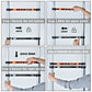 ALPURLAD Telescoping Ladder 10.5FT Aluminum Extension Ladders Lightweight Collapsible Ladder Telescopic Ladders for RV, Loft, Attic, Home, 330lbs Capacity ebuystt