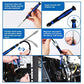 Computer Repair Kit - 136 in 1 Electronics Repair Tool Kit Professional Precision Screwdriver Set Magnetic Drive Kit with Portable Bag ebuystt