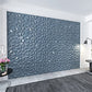 Art3d PVC 3D Diamond Wall Panel Jagged Matching-Matt Silver, for Residential and Commercial Interior Decor MEGA