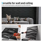 Art3d PVC 3D Panel for Interior Wall Decor, Wavy Textured Tile, 12-Pack 19.7 x 19.7in. Black MEGA