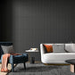 Art3d Slat Wall Panel, 3D Fluted Textured Panel 12-Tile 19.7 x 19.7in. - Black MEGA