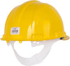 WORKSITE Helmet – High-Quality ABS Safety Helmet. Hard Hat Lock Light ABS Safety Helmet Yellow. Cap Style Helmet with 4-Point Adjustable Ratchet. Suspension For Work, Home, and General Headwear Protection.  WT9316