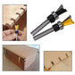 Yakamoz 2Pcs 1/4 Inch Shank Dovetail Joint Router Bits with Bearing Guide Dovetail Jig Bit for Furniture Building Cabinet Making Woodworking Cutter Tools YAKAMOZ