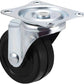 Toolcraft Mobile Plate Rubber Swivel Caster Ideally for for mechanic's creeper, service carts, cabinets, stools & chairs-TC5039  - TC5039 Mega